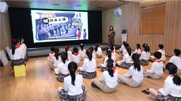 浦东]竹园小学：把殿堂搬进课堂换一种方式读懂历史——“行走的博物馆”之秦始皇帝陵博物院课程启动(图4)