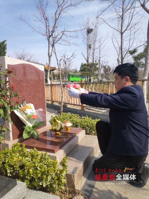 球盟会：泰安：清明“云祭扫” 捎去思念情(图2)