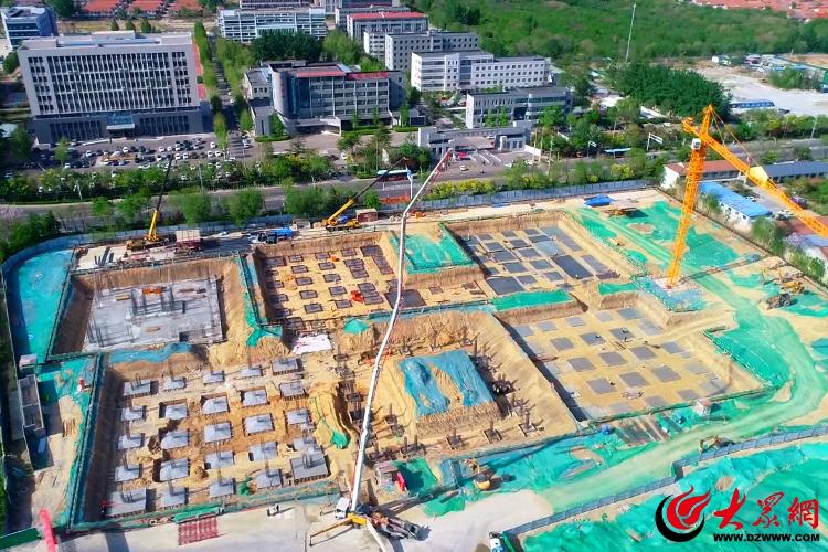 潍坊潍城智慧产业园建设火力全开引领产业向新提质(图1)