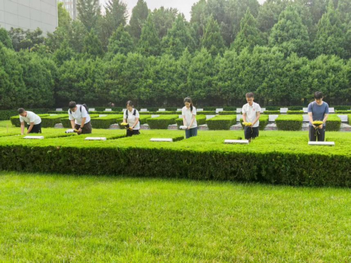 中国石油大学（北京）“八秩烽烟传薪火千秋浩气铸丰碑”社会实践团赴石家庄市探寻红色记忆(图3)