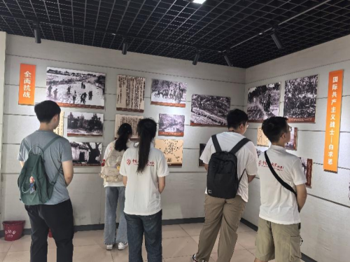 中国石油大学（北京）“八秩烽烟传薪火千秋浩气铸丰碑”社会实践团赴石家庄市探寻红色记忆(图5)