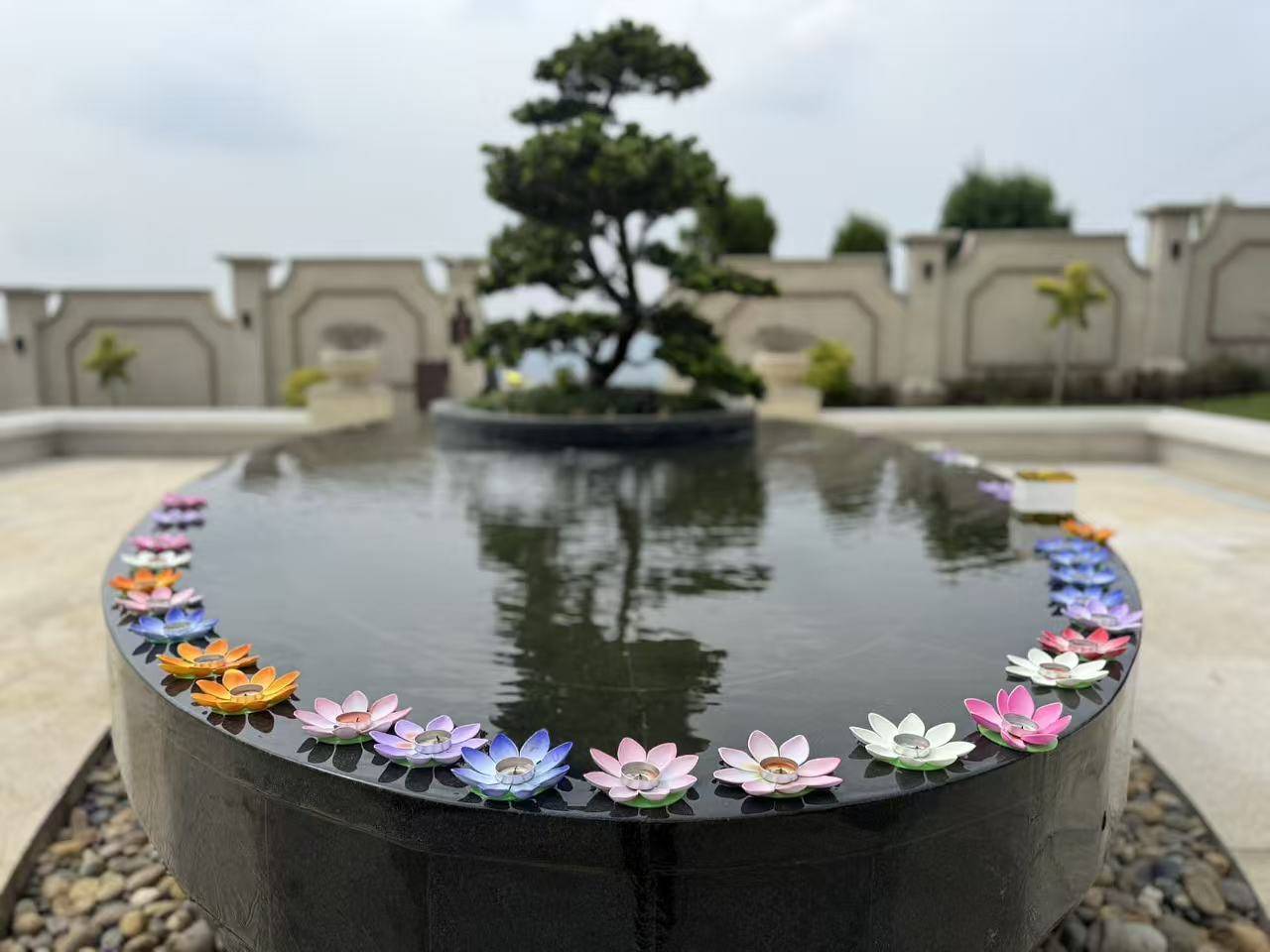 中元节：龙居山陵园一盏河灯念故人(图4)